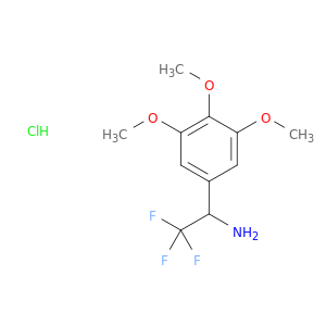 苯单六胺,3,4,5-三甲氧基-α-(三氟甲基)-,盐酸盐(1：1)