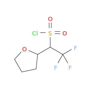 2,2,2-Trifluoro-1-(oxolan-2-yl)ethane-1-sulfonyl chloride