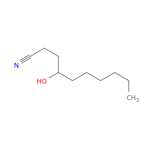 Decanenitrile, 4-hydroxy-