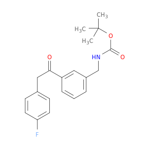 tert-Butyl 3-(2-(4-fluorophenyl)acetyl)benzylcarbamate