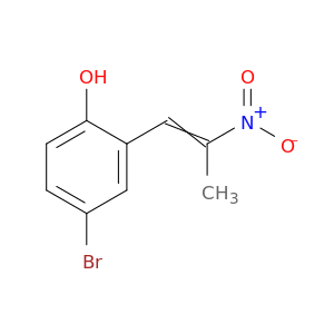 Phenol, 4-bromo-2-(2-nitro-1-propenyl)-