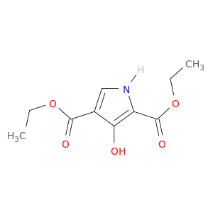 1H-Pyrrole-2,4-dicarboxylic acid, 3-hydroxy-, diethyl ester