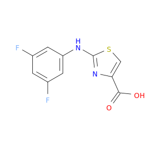 2-[(3,5-Difluorophenyl)amino]-1,3-thiazole-4-carboxylic acid
