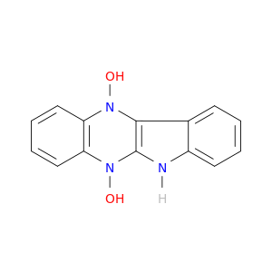 6H-5lambda(5),11lambda(5)-indolo(2,3-b)quinoxaline-5,11-diol