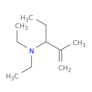 1-Penten-3-amine, N,N-diethyl-2-methyl-