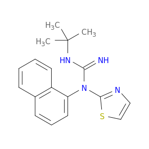 Guanidine,N-(1,1-dimethylethyl)-N'-1-naphthalenyl-N''-2-thiazolyl-