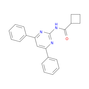Cyclobutanecarboxamide, N-(4,6-diphenyl-2-pyrimidinyl)-