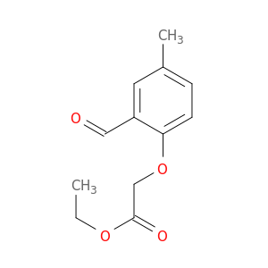 Acetic acid, (2-formyl-4-methylphenoxy)-, ethyl ester