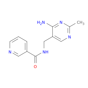 3-Pyridinecarboxamide, N-[(4-amino-2-methyl-5-pyrimidinyl)methyl]-