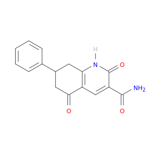 3-Quinolinecarboxamide, 1,2,5,6,7,8-hexahydro-2,5-dioxo-7-phenyl-