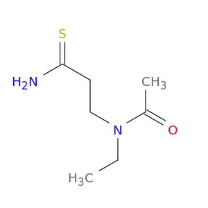 N-(2-carbamothioylethyl)-N-ethylacetamide