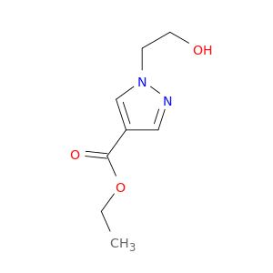 1H-Pyrazole-4-carboxylic acid, 1-(2-hydroxyethyl)-, ethyl ester