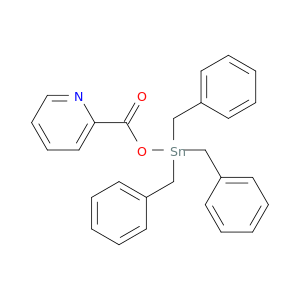 Pyridine, 2-[[[tris(phenylmethyl)stannyl]oxy]carbonyl]-