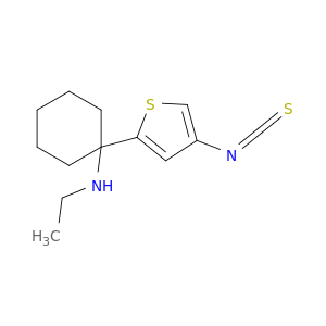 n-ethyl-1-(4-isothiocyanatothiophen-2-yl)cyclohexanamine