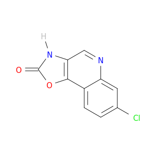 Oxazolo[4,5-c]quinolin-2(3H)-one, 7-chloro-