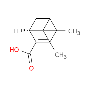 Bicyclo[3.1.1]hept-2-ene-2-carboxylic acid, 6,6-dimethyl-, (1S)-