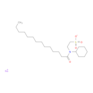 sodium 2-[cyclohexyl(tetradecanoyl)amino]ethanesulfonate
