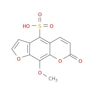 9-METHOXY-7-OXO-7H-FURO[3,2-G]CHROMENE-4-SULFONIC ACID