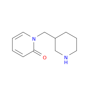 2(1H)-Pyridinone, 1-(3-piperidinylmethyl)-