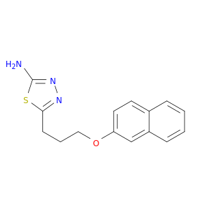 1,3,4-Thiadiazol-2-amine, 5-[3-(2-naphthalenyloxy)propyl]-