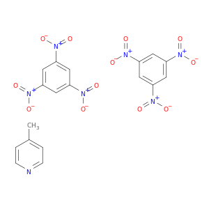 Pyridine, 4-methyl-, compd. with 1,3,5-trinitrobenzene (1:2)