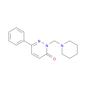 6-phenyl-2-(piperidin-1-ylmethyl)pyridazin-3(2h)-one