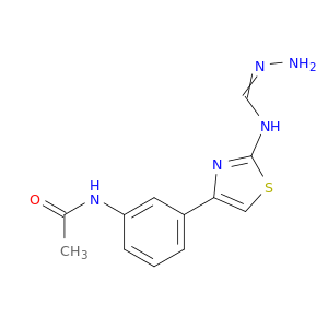 Acetamide, N-[3-[2-[(aminoiminomethyl)amino]-4-thiazolyl]phenyl]-