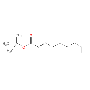 2-Octenoic acid, 8-iodo-, 1,1-dimethylethyl ester