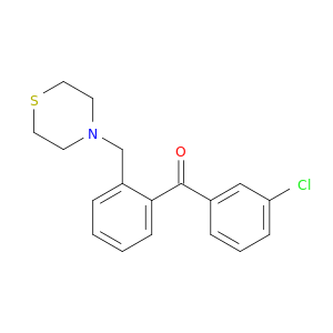 3'-CHLORO-2-THIOMORPHOLINOMETHYLBENZOPHENONE