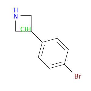 3-(4-溴苯基)氮杂环丁烷盐酸盐