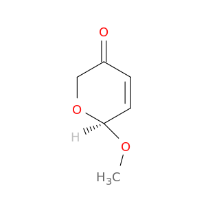 2H-Pyran-3(6H)-one, 6-methoxy-, (S)-