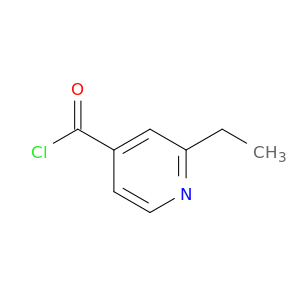 4-Pyridinecarbonylchloride, 2-ethyl-
