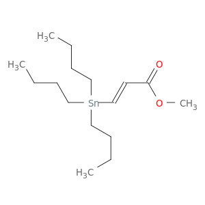 2-Propenoic acid, 3-(tributylstannyl)-, methyl ester, (E)-
