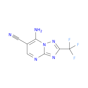 7-氨基-2-(三氟甲基)[1,2,4]三唑唑[1,5-A]嘧啶-6-腈