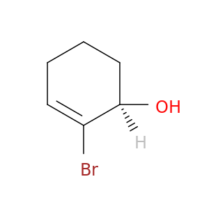 2-Cyclohexen-1-ol, 2-bromo-, (1R)-