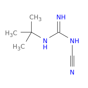 Guanidine, N-cyano-N'-(1,1-dimethylethyl)-
