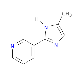 PYRIDINE, 3-(5-METHYL-1H-IMIDAZOL-2-YL)-