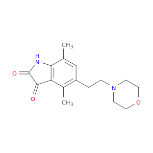 4,7-二甲基-5-[2-(4-吗啉基)乙基]-1H-吲哚-2,3-二酮