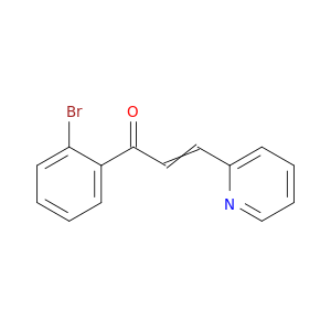 2-Propen-1-one, 1-(2-bromophenyl)-3-(2-pyridinyl)-