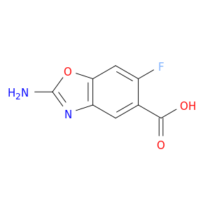 2-amino-6-fluoro-1,3-benzoxazole-5-carboxylic acid