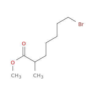 Heptanoic acid, 7-bromo-2-methyl-, methyl ester