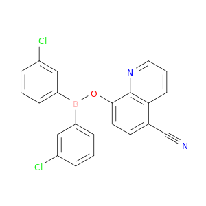 Borinic acid, bis(3-chlorophenyl)-, 5-cyano-8-quinolinyl ester
