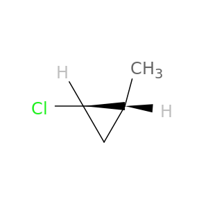 Cyclopropane, 1-chloro-2-methyl-, trans-