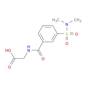 2-(3-(N,N-Dimethylsulfamoyl)benzamido)acetic acid