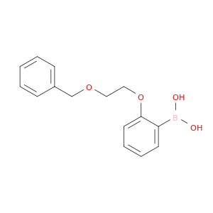 硼酸,B-[2-[2-(苯基甲氧基)乙氧基]苯基]-