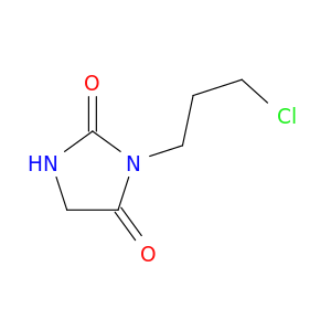 3-(3-chloropropyl)imidazolidine-2,4-dione