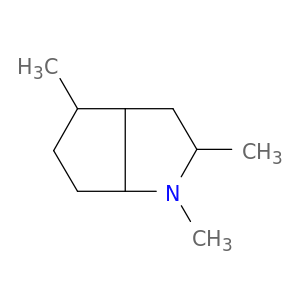 Cyclopenta[b]pyrrole, octahydro-1,2,4-trimethyl-