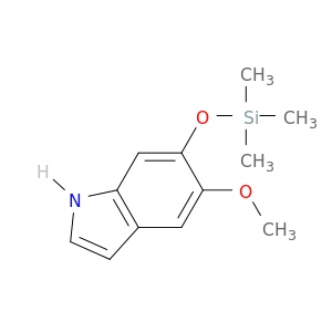 1H-Indole, 5-methoxy-6-[(trimethylsilyl)oxy]-