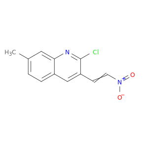 喹啉,2-氯-7-甲基-3-(2-硝基乙基)-
