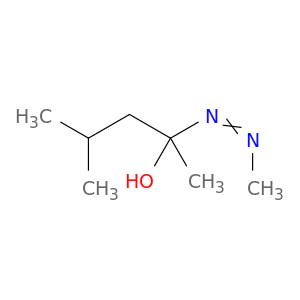 2-Pentanol, 4-methyl-2-(methylazo)-